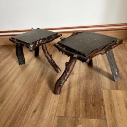 Pair Of Tripod Stools -Cozy Seats Store 3fa80499 f5ab 403d b6f5 3d2096f55a8e