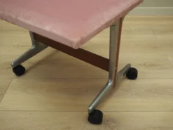Pink Footrest, Danish Design, 1960s, Production: Denmark -Cozy Seats Store 40a234af a680 4e24 9bc8 bdec2c71f1d3