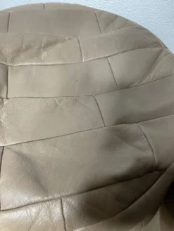 Pair Of Patchwork Leather Poufs From Sède -Cozy Seats Store 415858ed 86ab 4c02 b52c bf19f7faee93