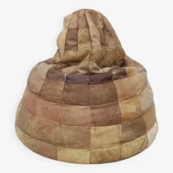 Bean Bag In Patchwork Leather, 1970s -Cozy Seats Store 437abd5c e765 464c 9c83 af2c1bcd508f
