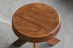 Elm Wood Stool 'S31' By Pierre Chapo, France, 1974 -Cozy Seats Store 44b21938 a9f8 459f 9380 59ba28f6c1ae