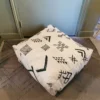 Pouf Kilim Berber Patterns Morocco