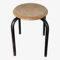 Set Of 4 Metal And Wood School Stools -Cozy Seats Store 461005b9 abf2 427b a205 b4443a1e1bf1