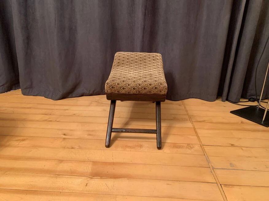 Footstool 3-1021, Gustav Bergmann, Germany, 1950s 10 Footstool 3-1021, Gustav Bergmann, Germany, 1950s - Image 10