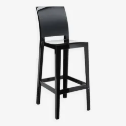 One More Please Stool Black 65cm - Kartell -Cozy Seats Store 4debb6b6 d067 4d6a 857d 8835bc668b04