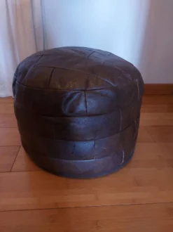 Leather Patchwork Pouf, Vintage 70'S By Sede -Cozy Seats Store 4e74a40b 55f1 4edc b4b4 13b74548fe96