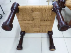 Pair Of Vintage Anglo-indian Jute Stools Footrests -Cozy Seats Store 4e92b333 8841 4d44 850d a0587b7e7397