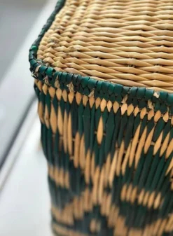 Moroccan Pouf Cube Seat In Graphic Ikat Wicker Dark Green Forest Fir 10 Moroccan Pouf Cube Seat In Graphic Ikat Wicker Dark Green Forest Fir -Cozy Seats Store 4edb2152 38bb 408c a5c1 18baf7f7d0d3