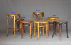 Baumann Bistrot Stool, Circa 1935, Height 70 Cm -Cozy Seats Store 4f386063 2ea7 4730 bb77 899bd6ca0c73