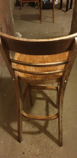 Solid Beech High Bar Stool -Cozy Seats Store 531768dc 2e60 4634 b403 b676c6cd31a9