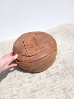 Small Handcrafted Pouf In Cognac Leather 10 Small Handcrafted Pouf In Cognac Leather -Cozy Seats Store 5549cfd1 e41b 4779 85e3 5fa3d2a1a984