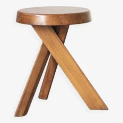 Elm Wood Stool 'S31' By Pierre Chapo, France, 1974 -Cozy Seats Store 565640a3 83e5 41bd bd70 9c883dd92621