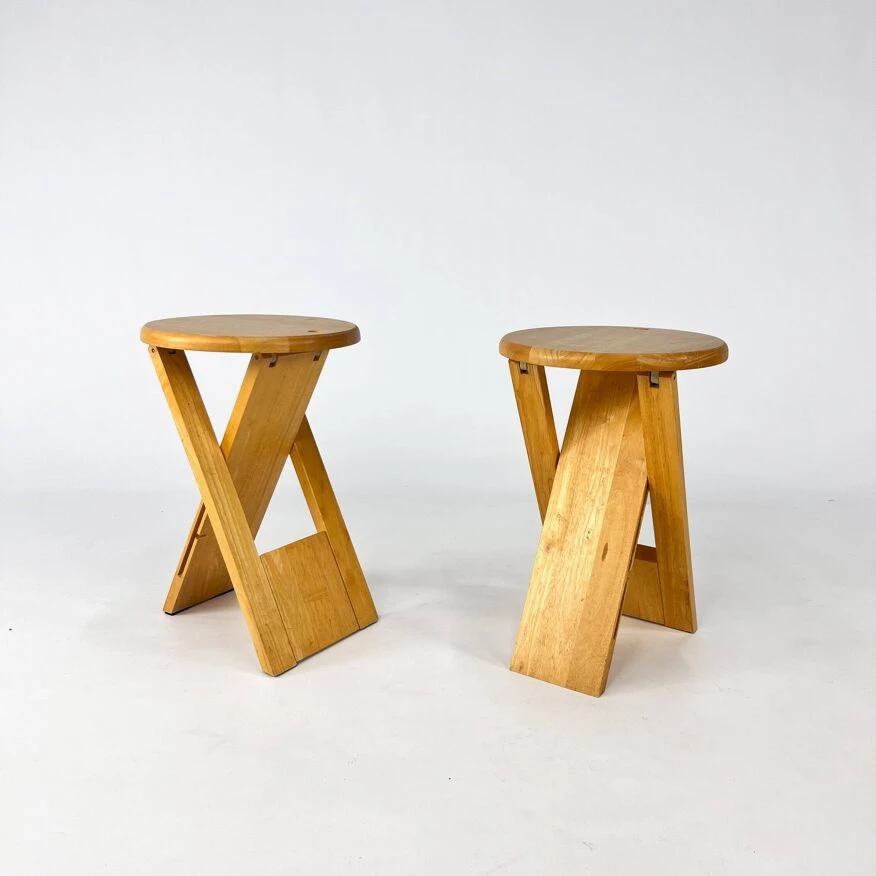Set Of 2 'Suzy' Stools Bij Adrian Reed For Princes Design Works, 1980s 4 Set Of 2 'Suzy' Stools Bij Adrian Reed For Princes Design Works, 1980s - Image 4