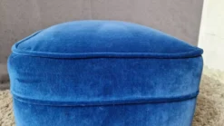 Vintage Blue Pouf -Cozy Seats Store 592f4d2a 258f 4e55 a396 7eb9bbe90a3a