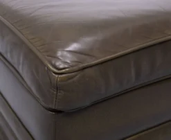 Green Leather Pouf . 1970s Germany -Cozy Seats Store 59b8b061 0e61 484f b96e a0b4cf53aed5