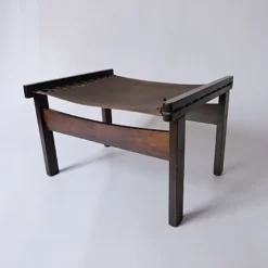 Ottoman Safari Chair Design Afdal Bruksbo Vintage 70s 1970s Scandinavian -Cozy Seats Store 60249aa8 0313 4af1 9549 09abbce8927e