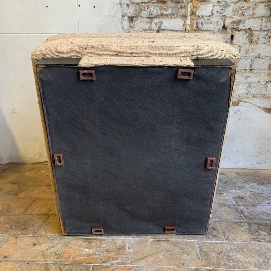 Large Ottoman – Pouf From The 70s In The Style Of Roche Bobois 5 Large Ottoman – Pouf From The 70s In The Style Of Roche Bobois - Image 5