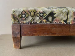 Old 19th Century Upholstered Footrest -Cozy Seats Store 63453bd5 3fcb 4d09 a6b7 feb94065335c