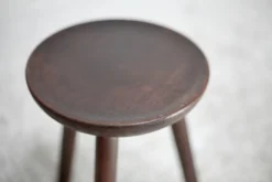 Pair Of Wooden Tripod Stools. France, Circa 1960 -Cozy Seats Store 67e9c0af 2145 405c bb0d aecfcefe64ca