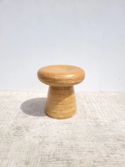 Bamboo Mushroom Stool 1980 -Cozy Seats Store 688e7017 a7c3 48de b9f8 c5f1800551c3