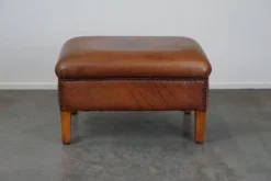 English-style Leather Ottoman In Cognac-colored Leather 12 English-style Leather Ottoman In Cognac-colored Leather -Cozy Seats Store 6bc1fc7e f2c1 4e0d 98d1 8c330391b4fd