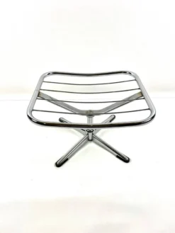 Brown Leather Ottoman On Chrome Base -Cozy Seats Store 6bfa5a7d 3839 48e9 b670 e273bab2a12a