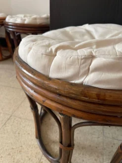Vintage Rattan Poufs -Cozy Seats Store 702d30f9 f13f 48d2 8d5c ba808bad2ebb