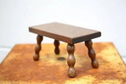Wooden Stool, Small Beaded Foot Stool, Plant Holder -Cozy Seats Store 71de31fb e1fd 471f 9a32 2b0cb8db8856