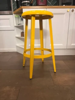 Industrial Style Metal Bar Stool -Cozy Seats Store 73016b66 c677 43d4 b0d1 442460315ccc