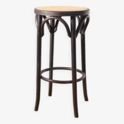 Vintage Wood And Cane Stool -Cozy Seats Store 73dd7a59 a1c1 4b2e a3d4 dbb76e273b79