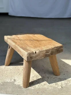 Small Side Table Or Stool In Four-legged Blond Teak H:30 L43 L30 25 Small Side Table Or Stool In Four-legged Blond Teak H:30 L43 L30 -Cozy Seats Store 752f935d 4ecf 4aed 9bfe f8d04ba52457