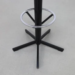 4x Bar Stool In Metal And Leatherette, 1970s -Cozy Seats Store 76b30209 0cbd 4a06 91ea 680a9177bdf8