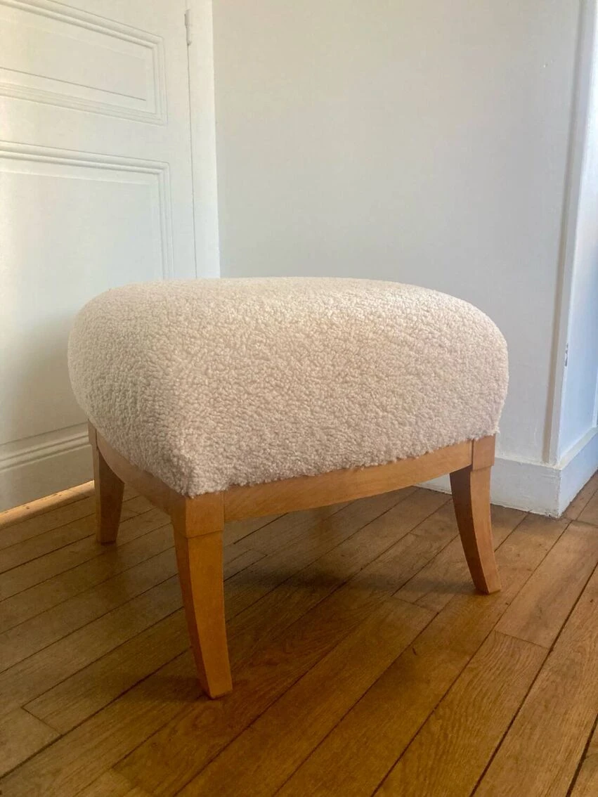 Fully Renovated Curled Ottoman 4 Fully Renovated Curled Ottoman - Image 4