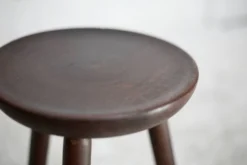 Pair Of Wooden Tripod Stools. France, Circa 1960 -Cozy Seats Store 7afc5890 8e5e 4143 b193 4b3014d4c28b