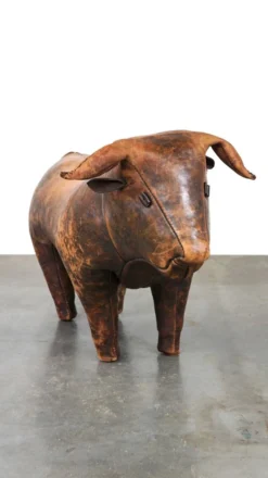 Amazing Design Ottoman/footstool "The Bull" By Dimitri Omersa From The 1960s