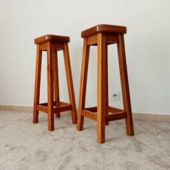High Stool In Solid Oak From The 70s 16 High Stool In Solid Oak From The 70s -Cozy Seats Store 7bc8f604 400d 4d7a 997c d8860f4e5d25