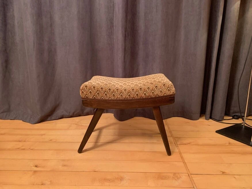 Footstool 3-1021, Gustav Bergmann, Germany, 1950s 15 Footstool 3-1021, Gustav Bergmann, Germany, 1950s - Image 15