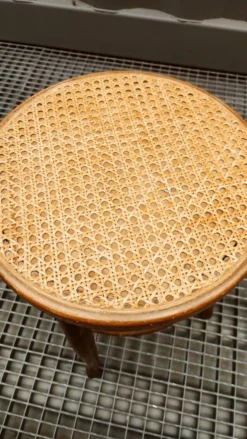 Cane Wood Stool -Cozy Seats Store 7c1bd749 167f 4ee1 8a62 33573fb8010e