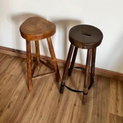 Pair Of Mismatched High Stools -Cozy Seats Store 7c412e35 9b34 4b74 bd66 ee347d4be7a7