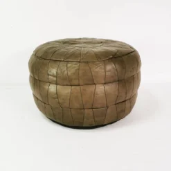 Leather Patchwork Pouf, Germany 1970s. -Cozy Seats Store 7cf5d7b7 dcfe 4d24 a9f5 10606107c54f