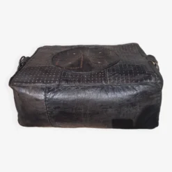 Vintage Leather Pouf -Cozy Seats Store 7f9ad1e6 046e 4420 a91d ea66fe04d0a0