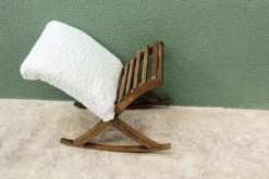 Rocking Footrest In Wood And Buckle -Cozy Seats Store 807263d6 316d 455e a1e1 fd090730f4b7