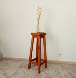 High Stool In Solid Oak From The 70s 18 High Stool In Solid Oak From The 70s -Cozy Seats Store 819dd78d 534c 4b8b 998f 84a6b58c0c78