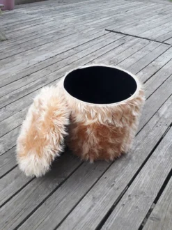 Vintage Moumoute Chest Stool - 1970s -Cozy Seats Store 82e0de2a 7edc 43ac 8ce4 fbd63907ed5b