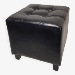 Black Cube Stool / Pouf / Footrest -Cozy Seats Store 848abd97 8ee6 4ac3 bcf5 7c3700cdd328