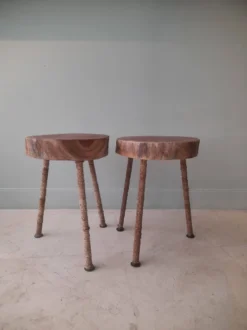 Neem Wood Stools -Cozy Seats Store 85307de8 a92d 4157 9915 af4ed7f82adc