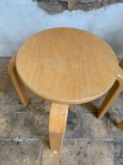 Pair Of Vintage Humania Stools, Denmark