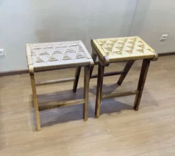 Bar Stool In Solid Walnut Wood -Cozy Seats Store 8622c7a6 f287 4cdf b669 b26a8e017909