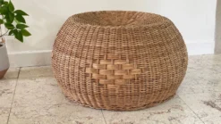 Vintage Rattan Pouf 80s -Cozy Seats Store 863eaffd 22c4 4cbf be59 b066a8cdd3d2