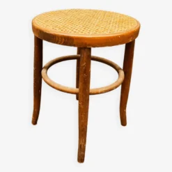 Cane Wood Stool -Cozy Seats Store 8881ac8b 774b 4eae 860c e0f5a060567c